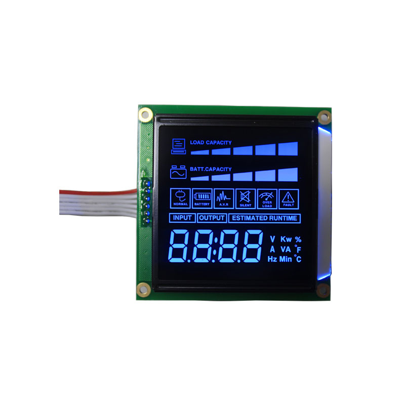 7 세그먼트 LCD 디스플레이 HTN 음성 LCD 디스플레이