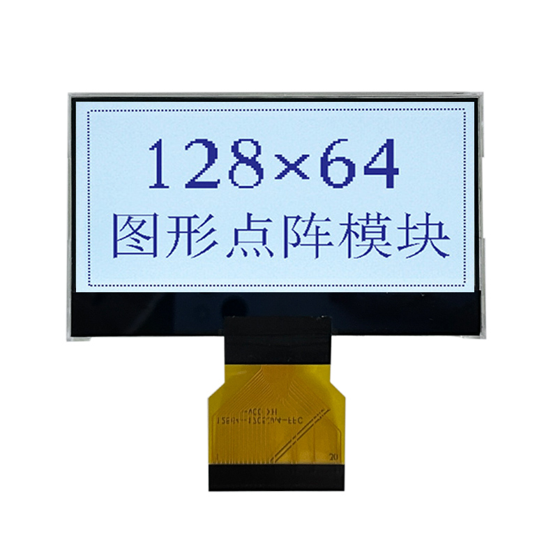 그래픽 LCD 디스플레이 128x64 FSTN Positive White Backlight LCD 화면
